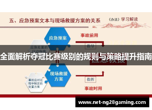全面解析夺冠比赛级别的规则与策略提升指南